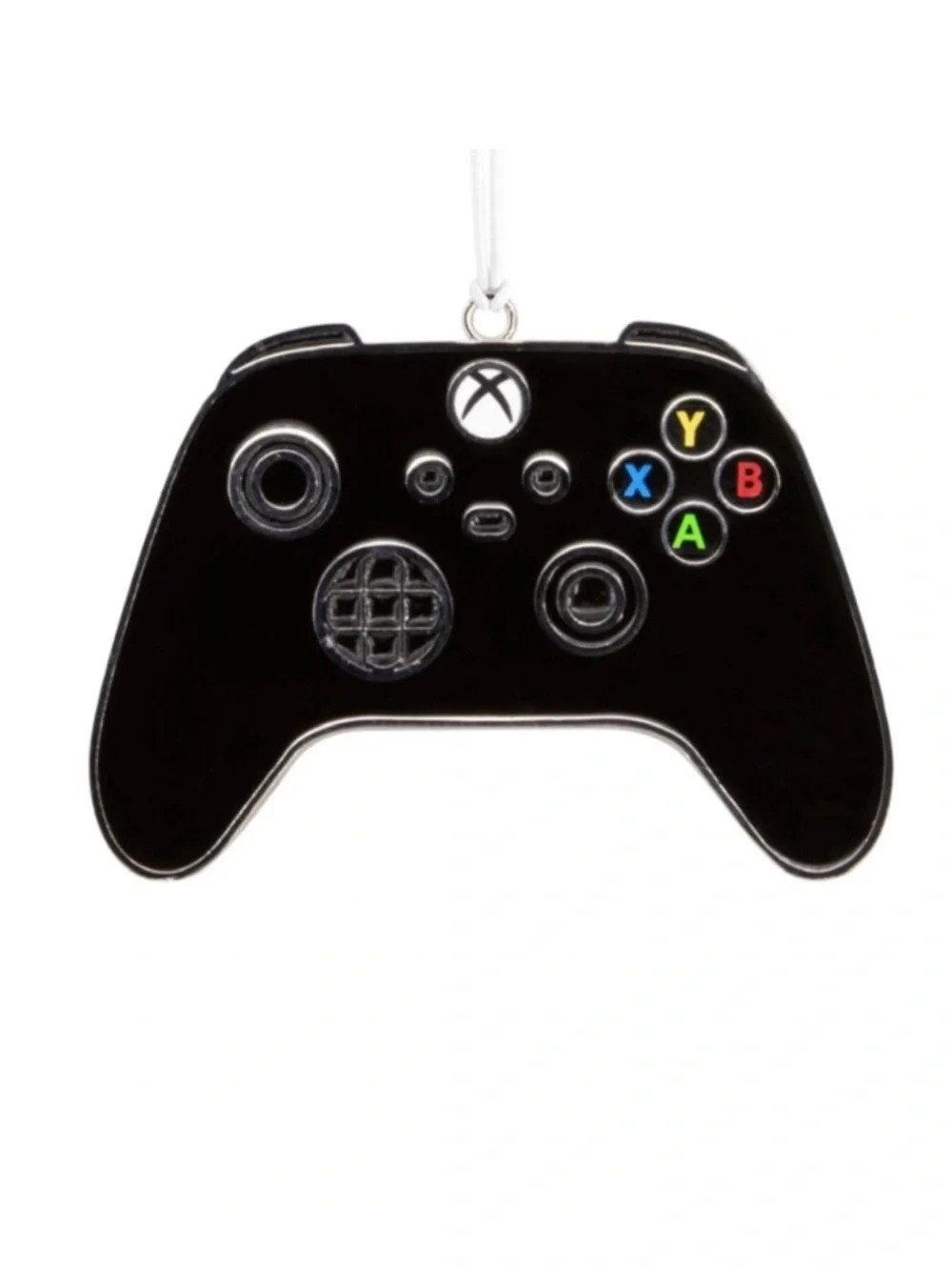 Hallmark “XBOX Black Video Game Controller” Metal Christmas Ornament (NWT)